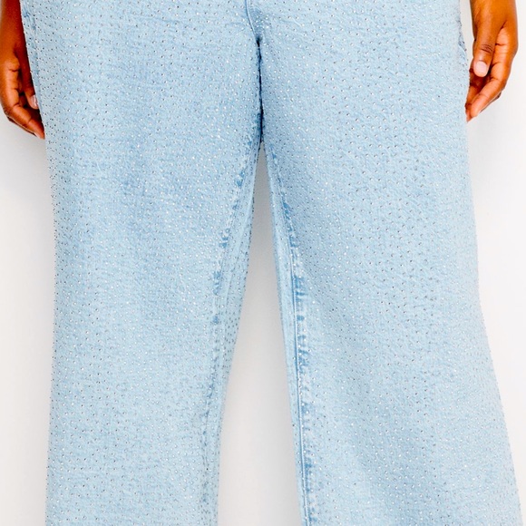 GOOD EASE RELAXED SPARKLE JEANS - Picture 1 of 10